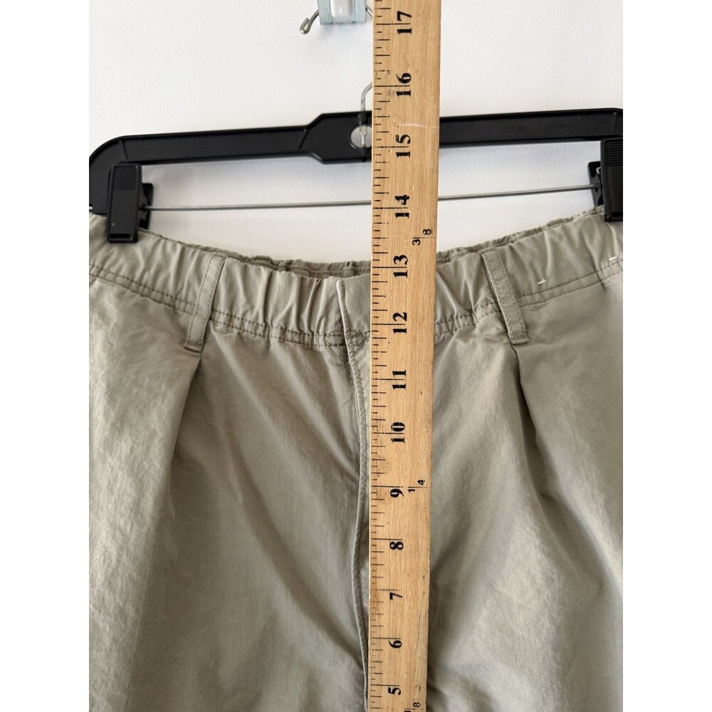 Uniqlo Pants Womens Small Green High Rise Wide Leg Cargo Jogger Utility Y2K - Picture 10 of 14